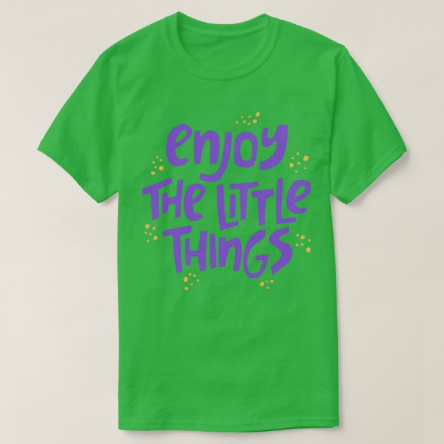 T-shirt Profitez Des Petites Choses Microbiologie 9 (Design devant)