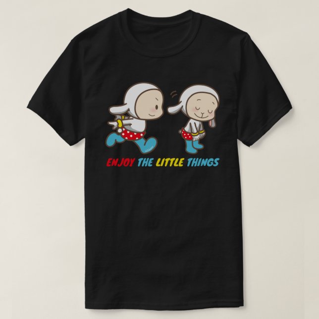 T-shirt PROFITEZ DES PETITES CHOSES mignonnes et amusantes (Design devant)