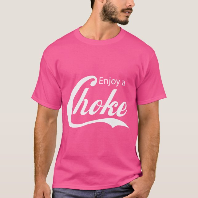T-shirt Profitez D'Un Choke Funny Jiu Jitsu Mixed martial  (Devant)