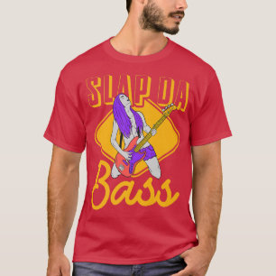 T-shirt Profitez Slap Bass Guitare Jam Session Slap da bas