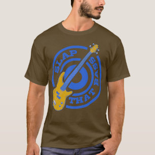 T-shirt Profitez Slap Bass Guitare Jam Session Slap que ba