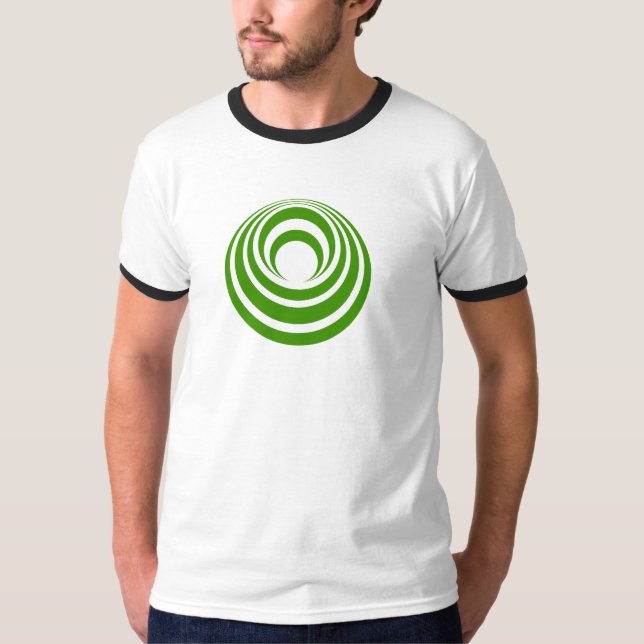T-shirt profondeur cinétique effect_1 (Devant)