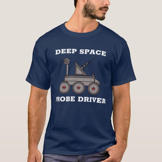 T-shirt Profondeur de la sonde spatiale (Devant)