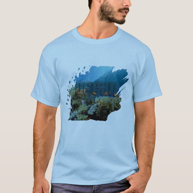 T-shirt Profondeur de l'océan – La beauté sous la surface  (Devant)