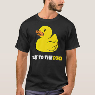 T-shirt Programmateur de logiciels Débuggi de canard en ca