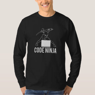 T-shirt Programmateur Ninja de code