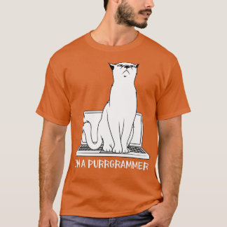 T-shirt Programmateur programmeur Coding Cat Programmer
