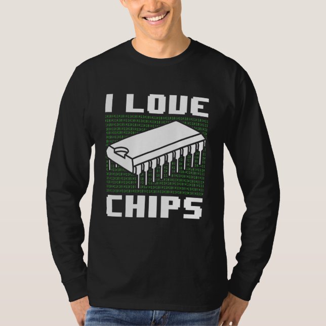 T-shirt Programmation Codage Code Développeur Logiciel  J' (Devant)