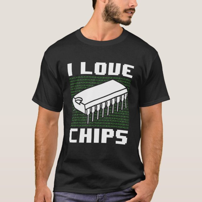 T-shirt Programmation Codage Code Développeur Logiciel  J' (Devant)