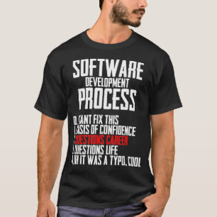 T-shirt Programmation du processus de développement logici