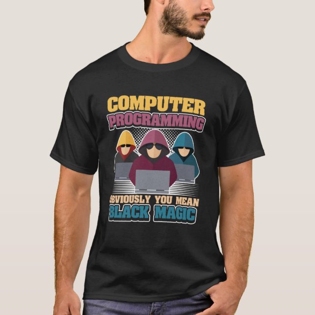 T-shirt Programmation informatique (Devant)