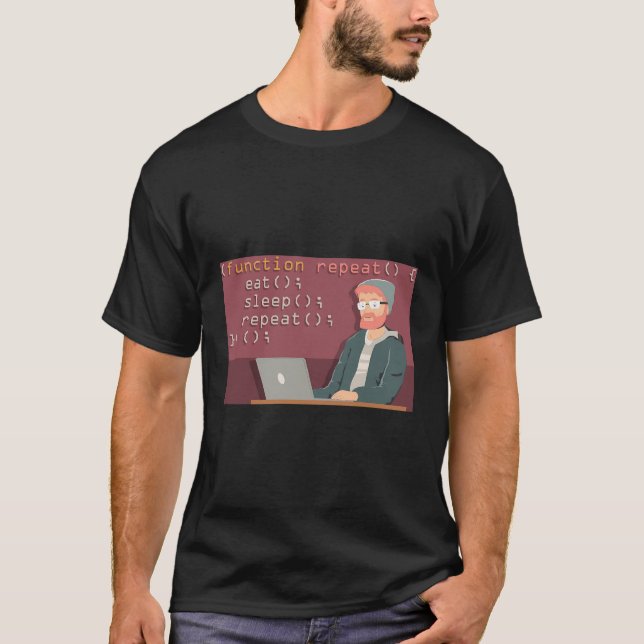 T-shirt Programmation informatique de codage du développeu (Devant)