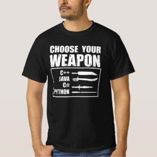 T-shirt Programmation Python, Programmeur, Coder