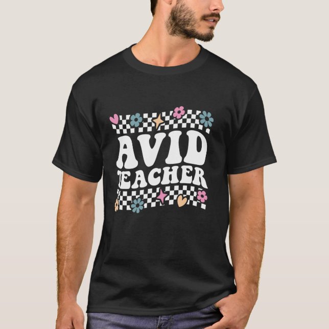 T-shirt Programme Avid Fournitures d'enseignant Groupe d'é (Devant)