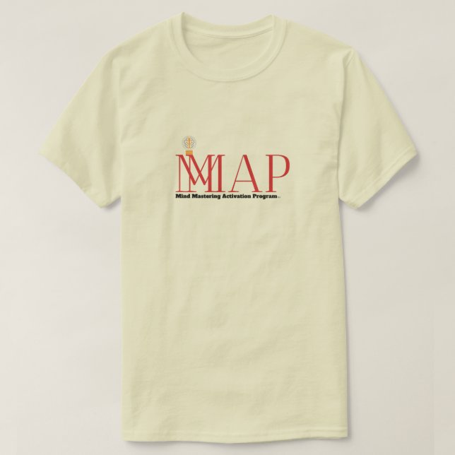 T-shirt Programme d'activation de mastering mental MMAP Te (Design devant)