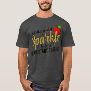 T-shirt Programme d'aide préscolaire Enseignant Programme