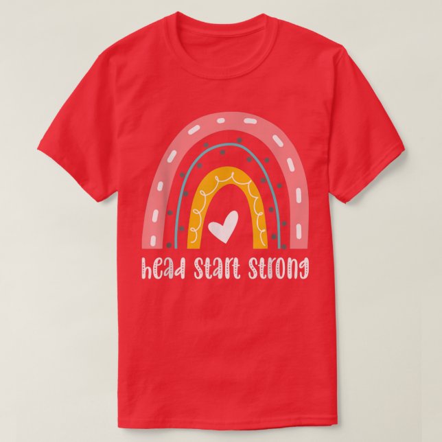 T-shirt Programme d'aide préscolaire Fort Enseignement de  (Design devant)