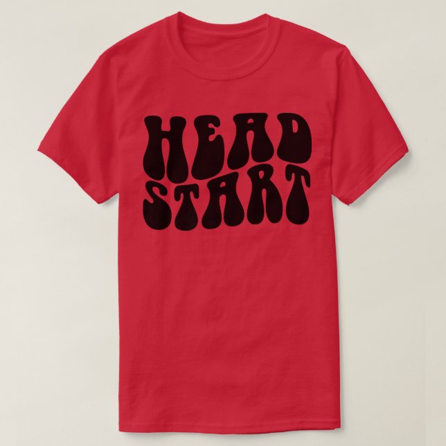 T-shirt Programme D'Aide préscolaire super Retour À L'Écol (Design devant)
