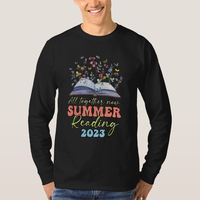 T-shirt Programme de lecture estivale 2023 Tous ensemble m (Devant)