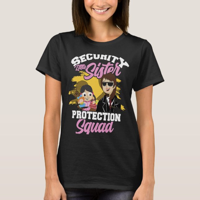 T-shirt Programme de l'équipe de protection de la petite s (Devant)