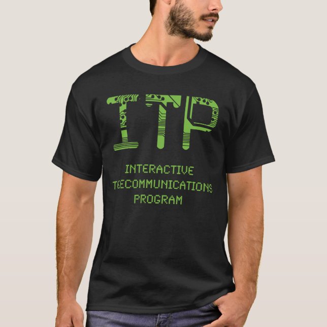 T-shirt Programme interactif de télécommunication (ITP) (Devant)