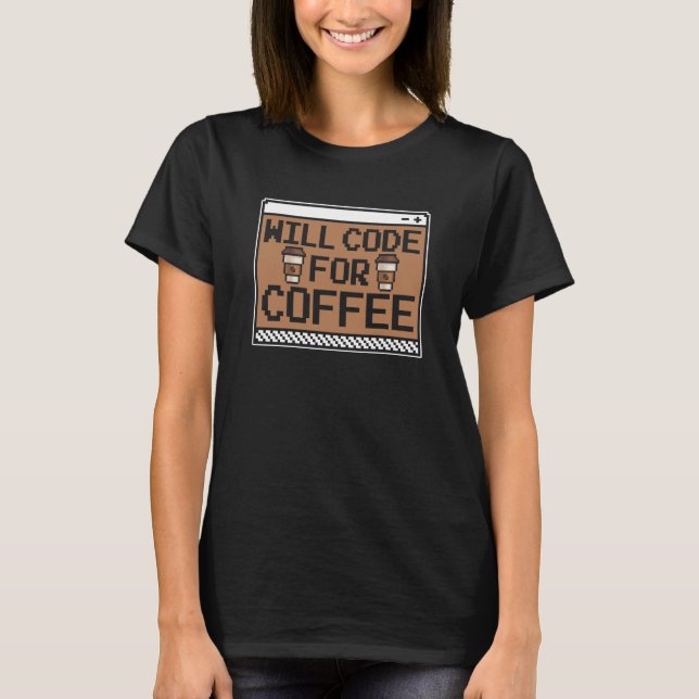 T-shirt Programmer Codeur de programmation du logiciel de  (Devant)