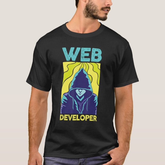 T-shirt Programmer Coding  Programming Language  Web Devel (Devant)