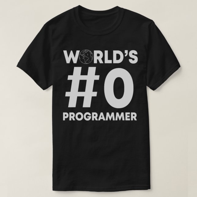 T-shirt Programmer Concepteur de logiciels informatiques C (Design devant)