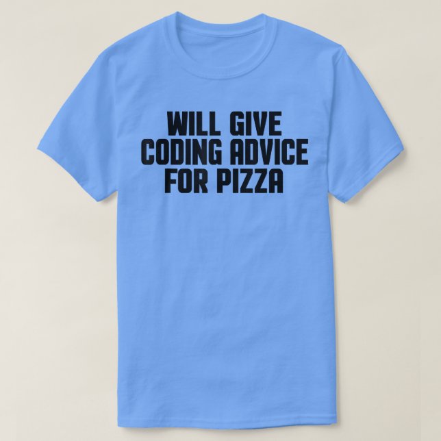 T-shirt Programmer Developer Funny Give Coding Advice For  (Design devant)