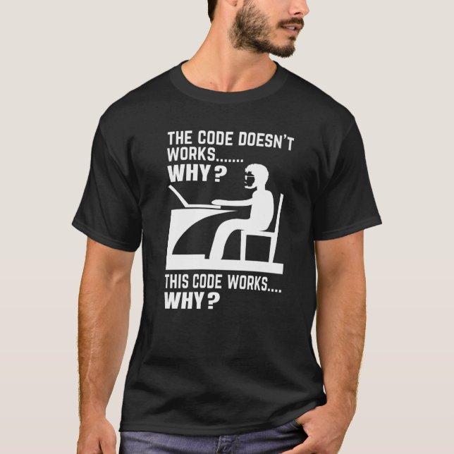 T-shirt Programmer Programmer Expert Software Developer C (Devant)