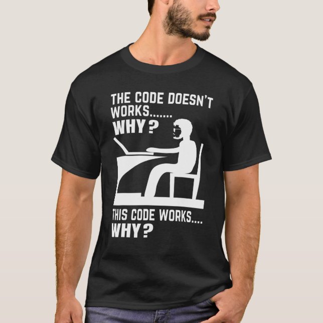 T-shirt Programmer Programmer Expert Software Developer C (Devant)
