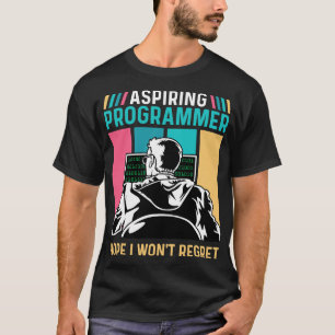 T-shirt Programmeur Aspirant Spécialiste informatique