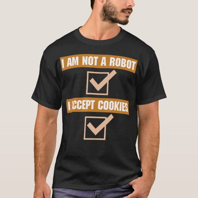 T-shirt Programmeur Codeur Ordinateur JE NE SUIS PAS UN RO (Devant)