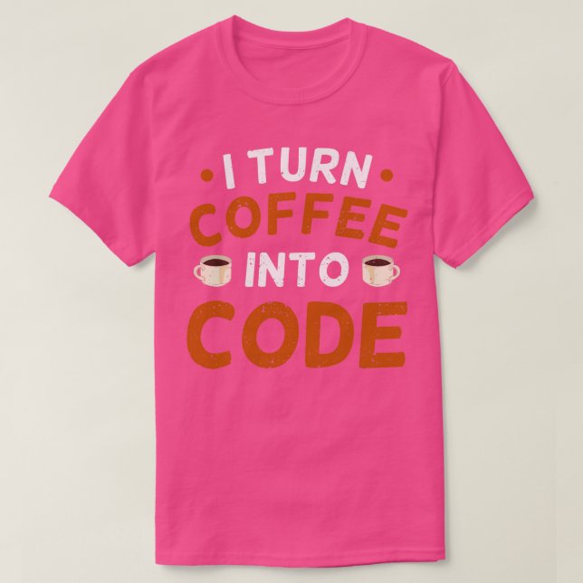 T-shirt Programmeur de code de débogage programmeur de pro (Design devant)
