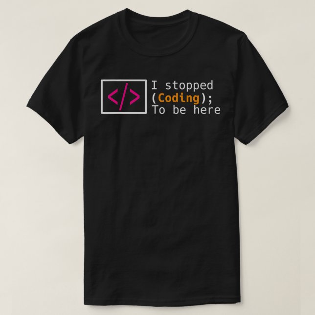 T-shirt Programmeur d'ordinateur et cadeau de codage pour  (Design devant)