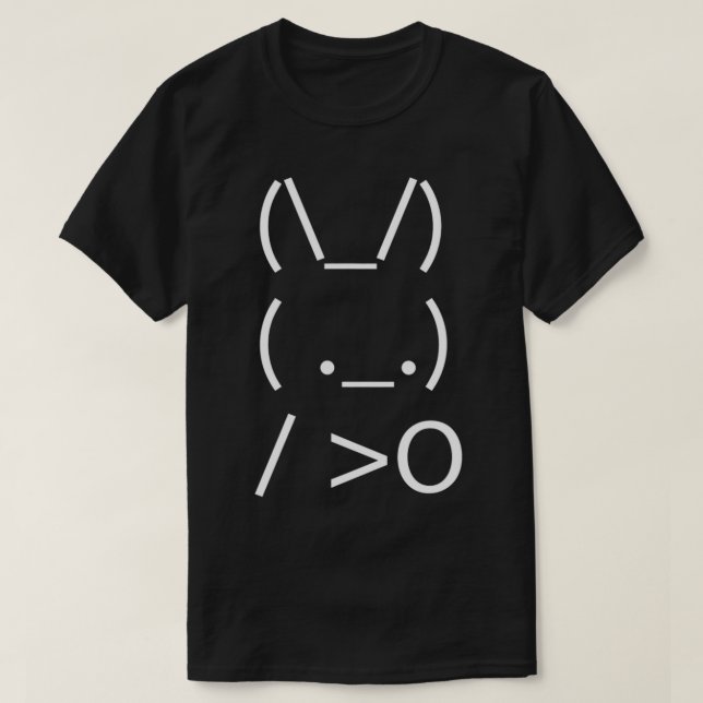 T-shirt Programmeur Easter Egg Coding Bunny Web Developer  (Design devant)