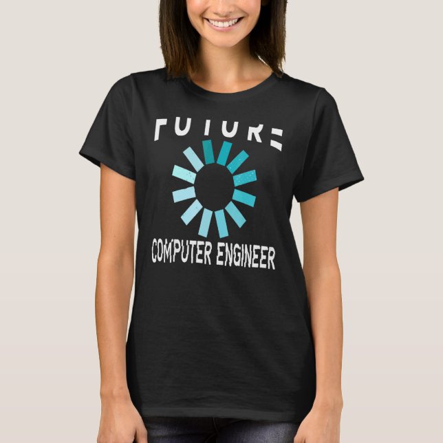 T-shirt Programmeur futur ingénieur informatique (Devant)