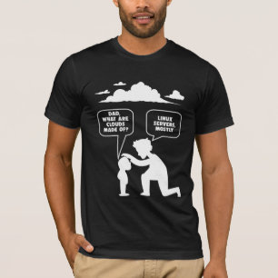 T-shirt Programmeur informatique développeur Linux Nerd