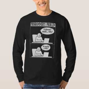 T-shirt Programmeurs Technologie Problème Logiciel Script 