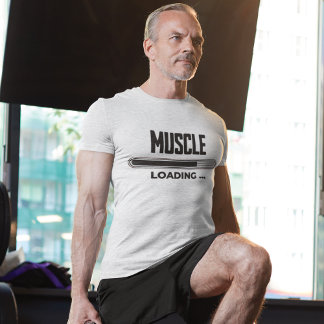 T-shirt Progrès de chargement musculaire
