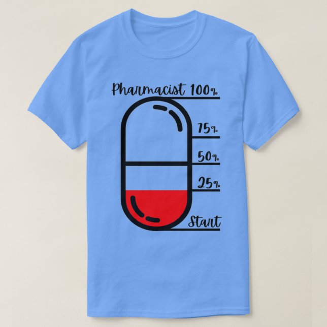 T-shirt Progrès en pharmacie 6 (Design devant)