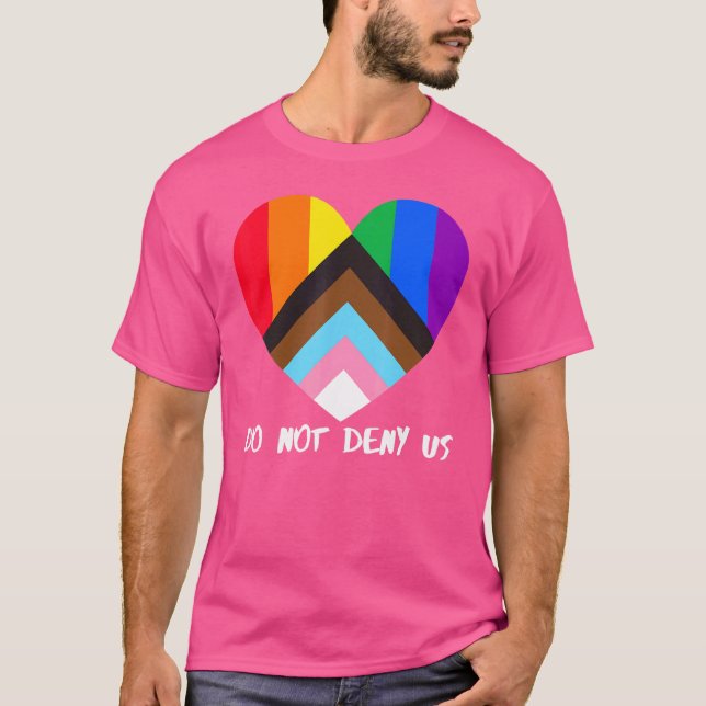 T-shirt Progrès Fierté Indicateur Coeur Inclusivité Ne Ref (Devant)