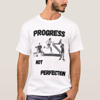 T-shirt Progrès non perfection - Tee motivationnelle