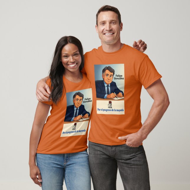 T-shirt Progreso con el PSOE (Unisexe)