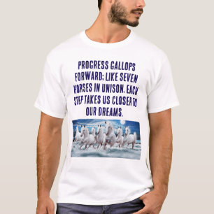 T-shirt progressif pour la motivation