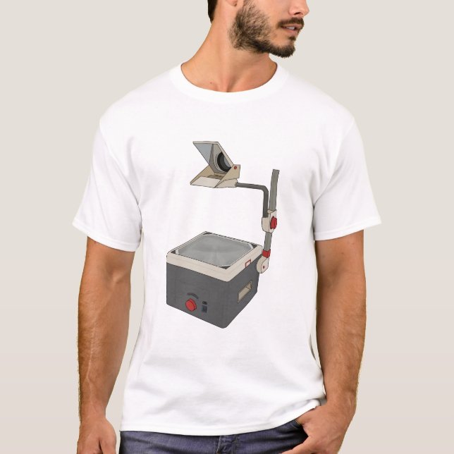 T-shirt Projecteur HAP 80s 90s Overhead (Devant)