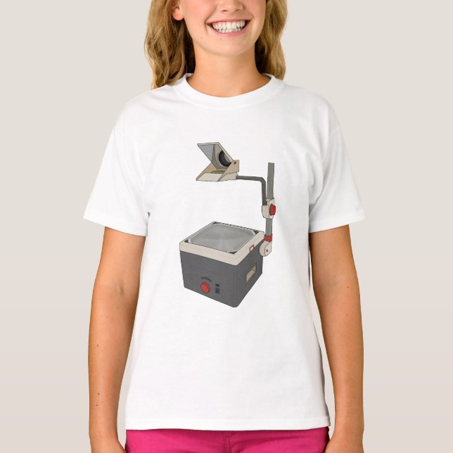 T-shirt Projecteur HAP 80s 90s Overhead (Devant)