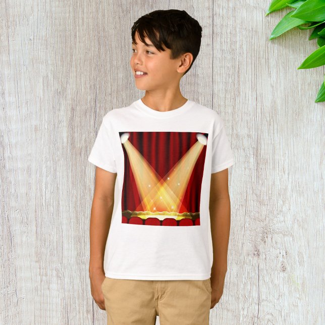 T-shirt Projecteurs sur scène (Créateur téléchargé)