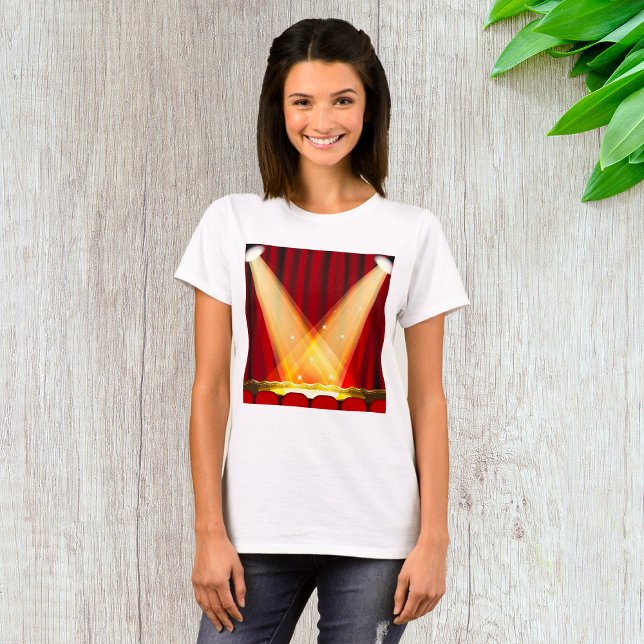 T-shirt Projecteurs sur scène (Créateur téléchargé)