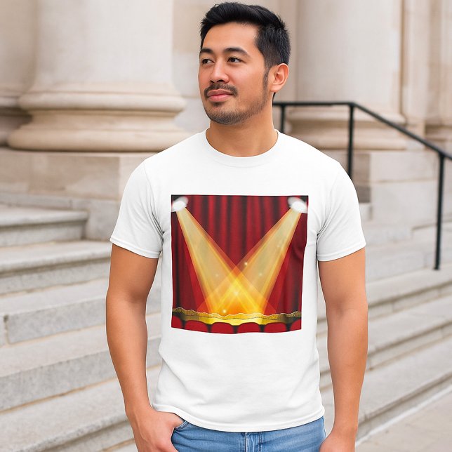 T-shirt Projecteurs sur scène (Créateur téléchargé)